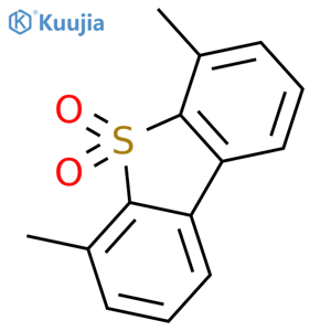 DIBENZOTHIOPHENE, 4,6-DIMETHYL-, 5,5-DIOXIDE structure