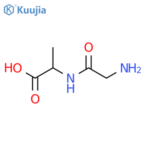 D-Alanine, glycyl- structure