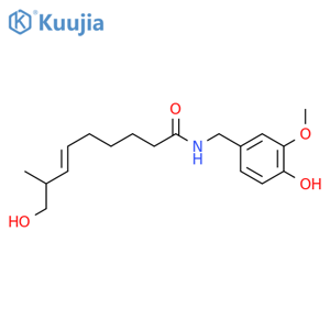 17-Hydroxy Capsaicin structure