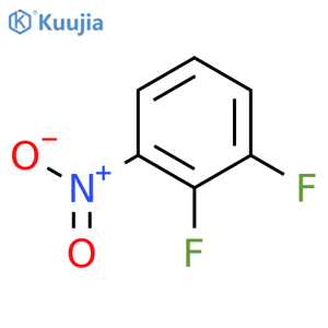 1,2-Difluoro-3-nitrobenzene structure