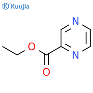 Ethyl pyrazine-2-carboxylate structure