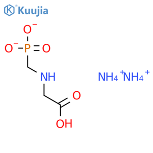 Glyphosate-diammonium structure