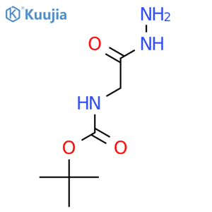 tert-butyl N-[(hydrazinecarbonyl)methyl]carbamate structure