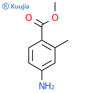 Methyl 4-amino-2-methylbenzoate structure