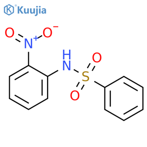 N-(2-nitrophenyl)benzenesulfonamide structure