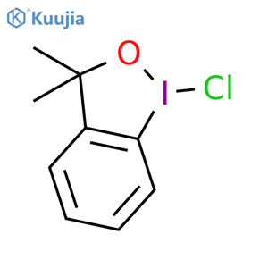 1-\u200bChloro-\u200b1,\u200b3-\u200bdihydro-\u200b3,\u200b3-\u200bdimethyl-\u200b1,\u200b2-\u200bbenziodioxole structure