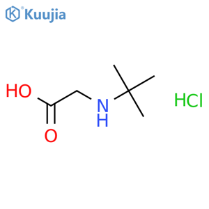 2-(tert-Butylamino)acetic acid hydrochloride structure