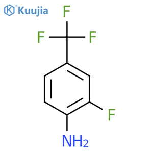 2-Fluoro-4-(trifluoromethyl)aniline structure