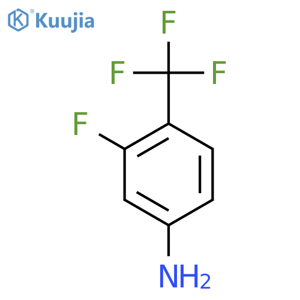 3-fluoro-4-(trifluoromethyl)aniline structure