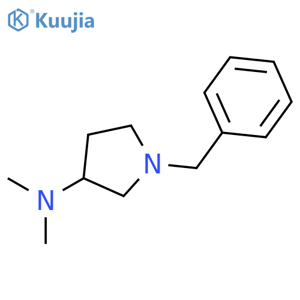 1-Benzyl-N,N-dimethylpyrrolidin-3-amine structure