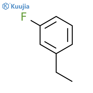 1-Ethyl-3-fluorobenzene structure