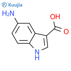 5-Amino-1H-indole-3-carboxylic acid structure