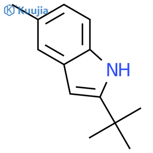 2-tert-Butyl-5-methyl-1H-indole structure