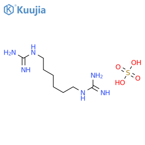 1,6-Bis(guanidino)hexane Sulfate structure