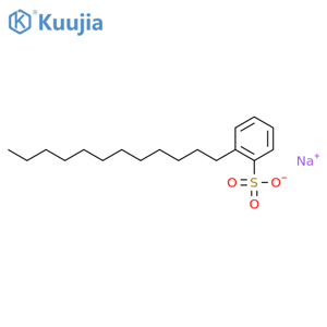 Benzenesulfonic acid, C10-14-alkyl derivs., sodium salts structure