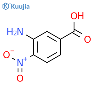 3-Amino-4-nitrobenzoic acid structure