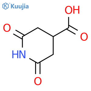 2,6-dioxopiperidine-4-carboxylic acid structure