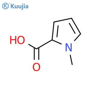 1-methyl-1H-pyrrole-2-carboxylic acid structure