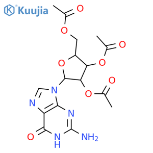 2’,3’,5’-Tri-O-acetyl Guanosine structure