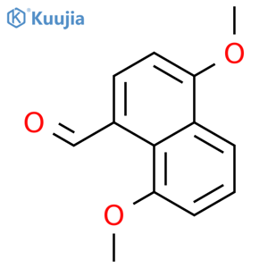 4,8-dimethoxynaphthalene-1-carbaldehyde structure