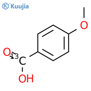 4-Methoxy-7-13C-benzoic Acid structure