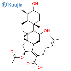 Fusidic acid structure