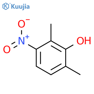 3-nitro-2,6-xylenol structure