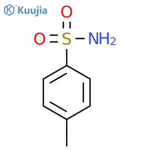 4-methylbenzene-1-sulfonamide structure