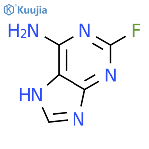 2-Fluoroadenine structure