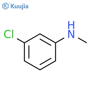 3-Chloro-N-methylaniline structure