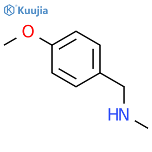 1-(4-methoxyphenyl)-N-methyl-methanamine structure