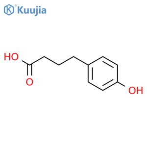 4-Carboxypropylphenol structure