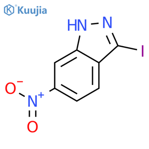 3-Iodo-6-nitro-1H-indazole structure