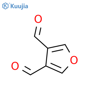 3,4-Furandicarboxaldehyde structure