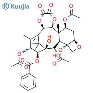 14beta-Benzoyloxy-2-deacetylbaccatin VI structure