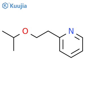 Pyridine,2-[2-(1-methylethoxy)ethyl]- structure