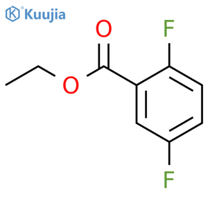 Ethyl 2,5-difluorobenzoate structure