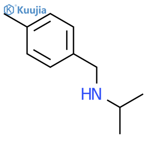 (4-Methylphenyl)methyl(propan-2-yl)amine structure