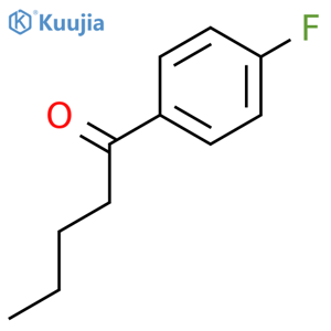 4'-Fluorovalerophenone structure