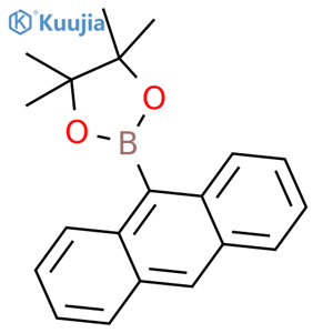 9-(4,4,5,5-Tetramethyl-1,3,2-dioxaborolan-2-yl)anthracene structure