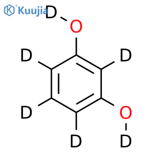 1,3-Dihydroxybenzene-d6 structure