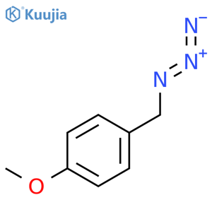 1-(azidomethyl)-4-methoxybenzene structure