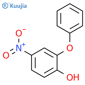 4-Nitro-2-phenoxyphenol structure