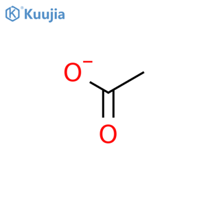 Acetate ions structure