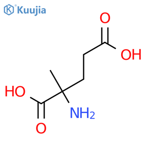 DL-2-Methylglutamic acid hemihydrate structure