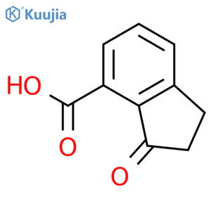 3-Oxoindan-4-carboxylic acid structure