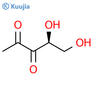 2,3-Pentanedione,4,5-dihydroxy-, (4S)- structure