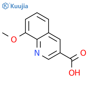 8-methoxyquinoline-3-carboxylic acid structure