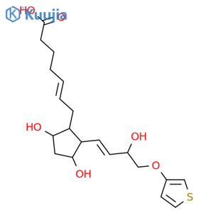 Tiaprost structure