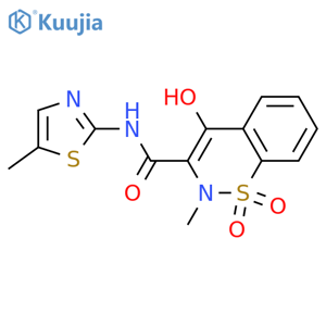 Meloxicam structure